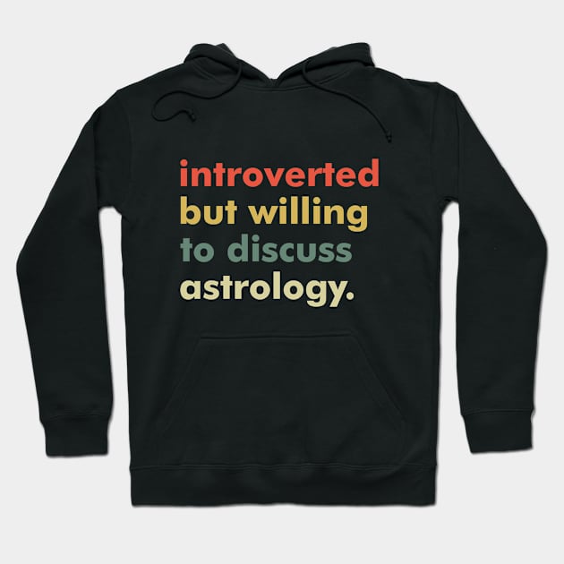 Astrology retro Hoodie by Iskapa